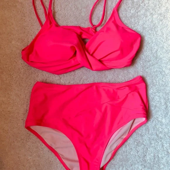 Bikini set neon pink - Picture 2 of 4